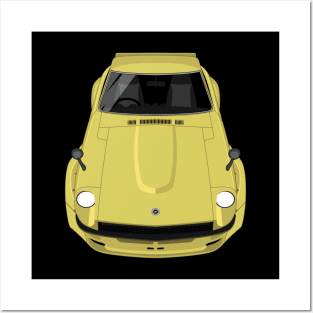 Fairlady Z S30 Body Kit - Yellow Posters and Art